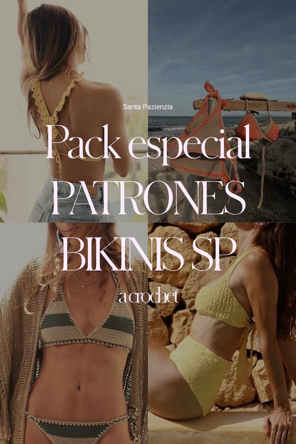 PACK ESPECIAL PATRONES DE BIKINIS SP A CROCHET