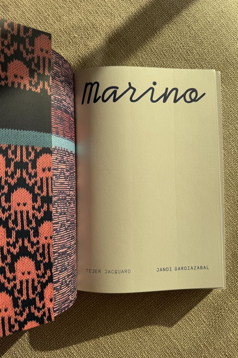 MARINO. TEJER JACQUARD. JANDI GARDIAZABAL - Imagen 3