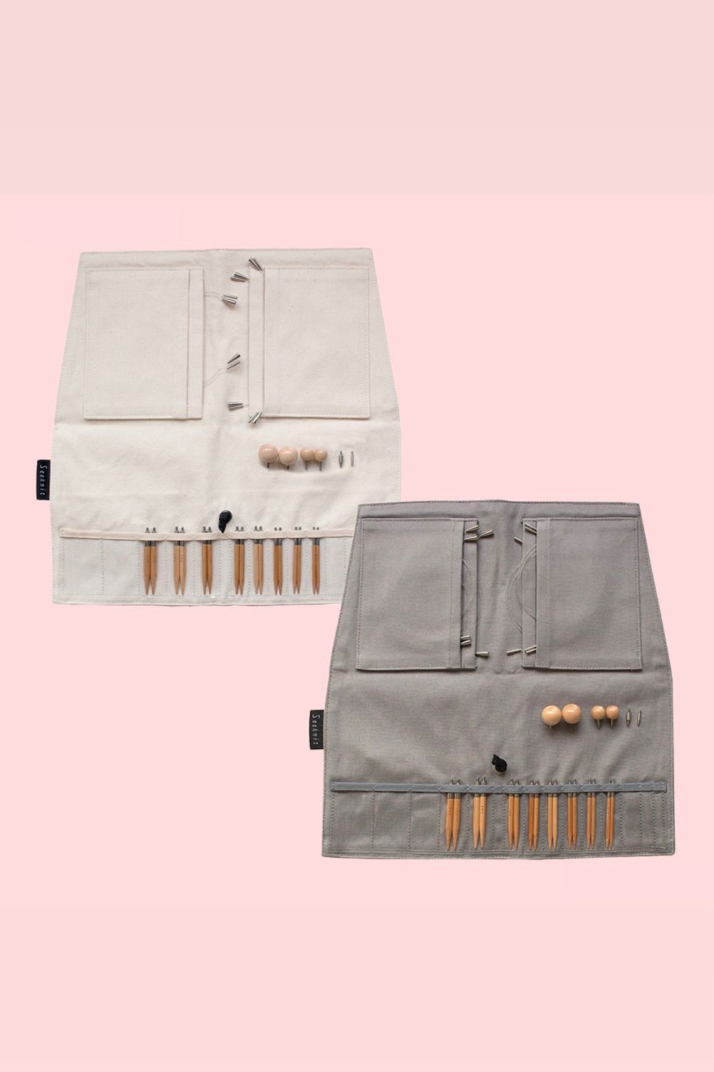 ESTUCHE AGUJAS INTERCAMBIABLES 6CM SEEKNIT CURVE KOSHITSU FIRST
