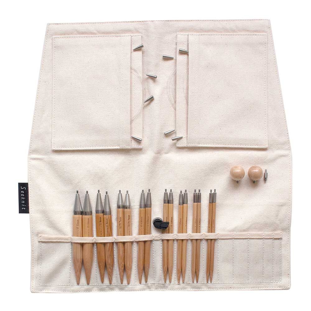 ESTUCHE AGUJAS INTERCAMBIABLES 10CM SEEKNIT CURVE KOSHITSU GRAND - Imagen 2