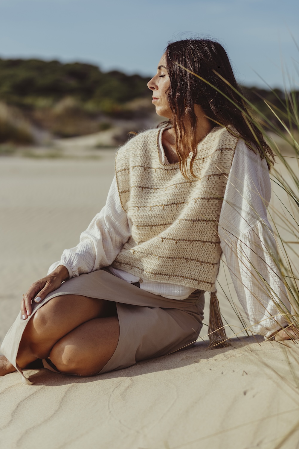 KIT CHALECO DUNA CROCHET CONSCIENTE - Imagen 8
