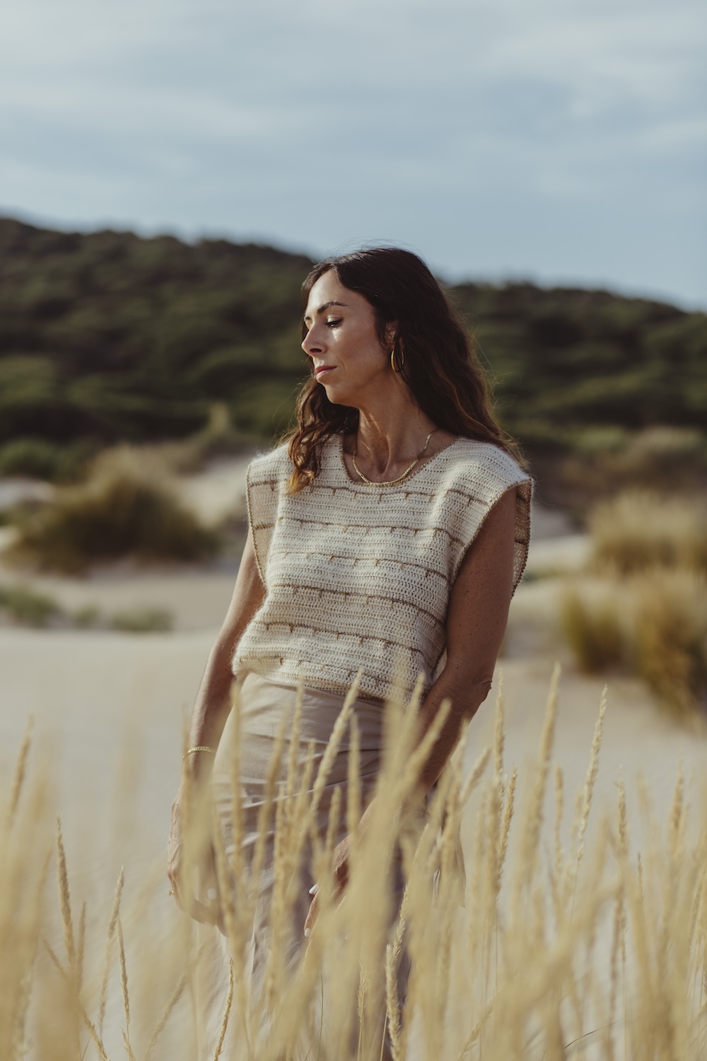 KIT CHALECO DUNA CROCHET CONSCIENTE