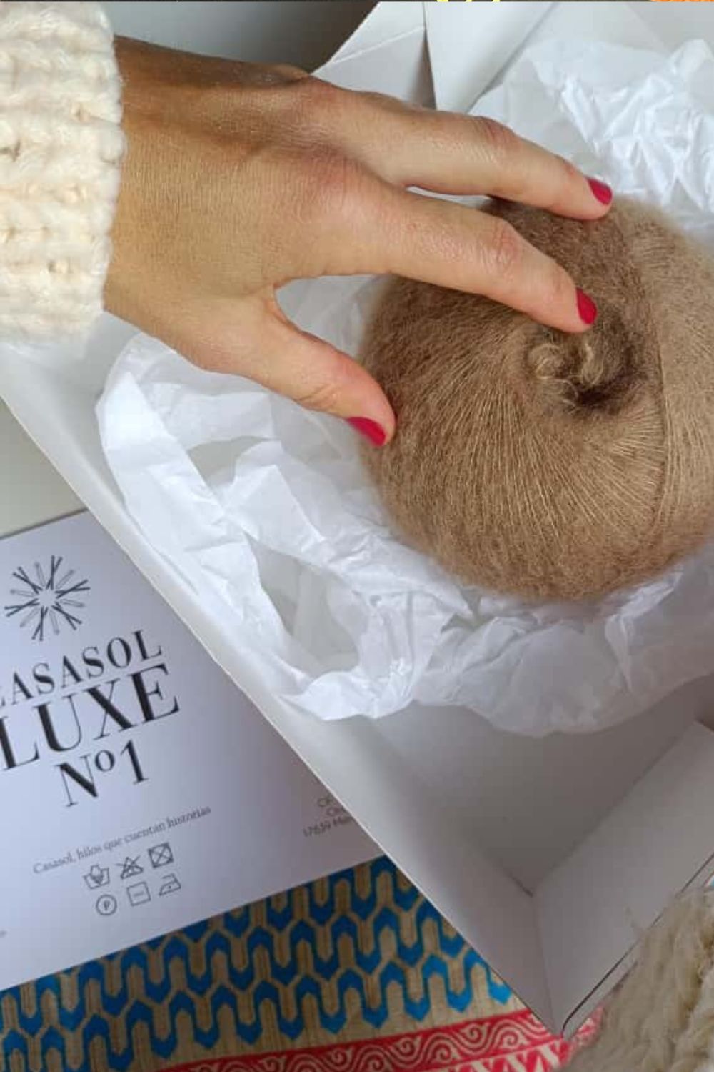 CAJA LUXE Nº1 ovillo